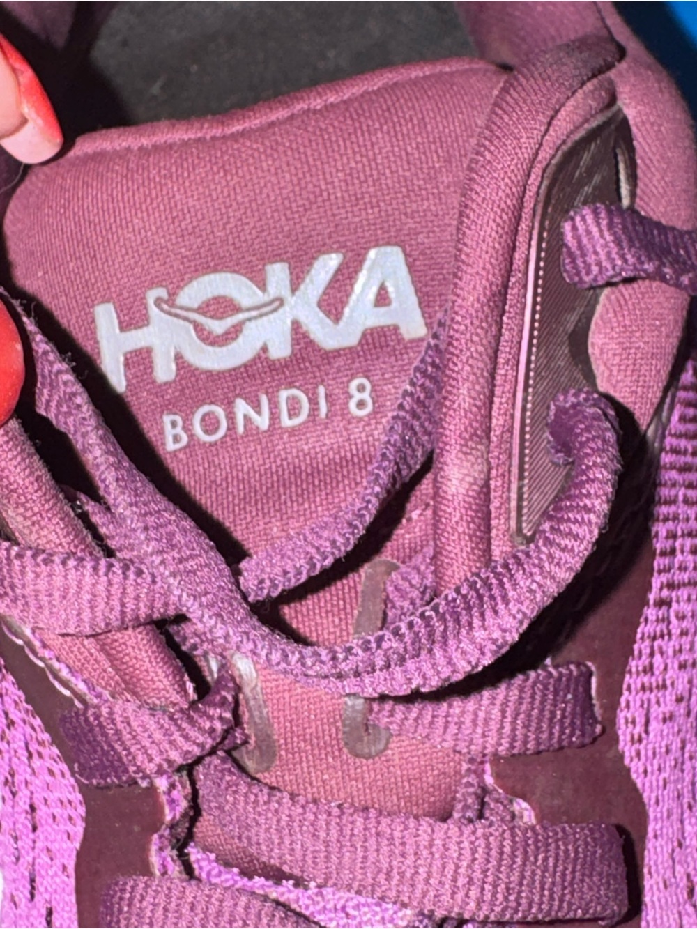 Hoka Bondi 8 Women's Running Shoes Size 7.5 in box - Picture 8 of 14